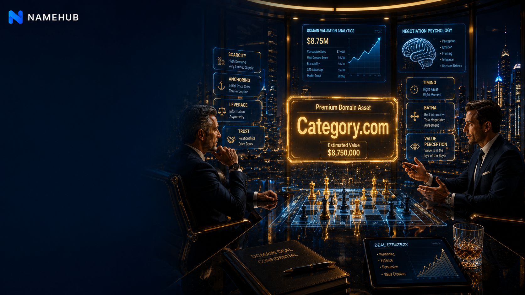Behind the Deal: The Psychology and Negotiation Tactics of a Premium Domain Sale
